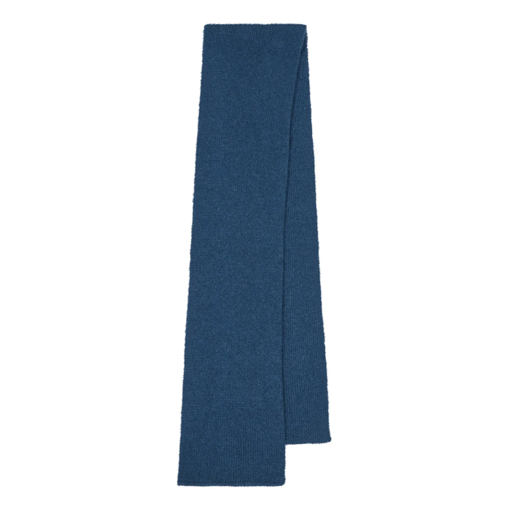 Le Bonnet Amsterdam - Schal aus Wolle und Angora | Navy