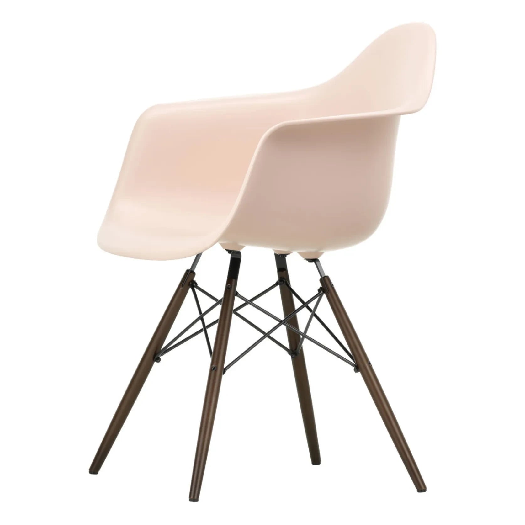 Vitra - DAW Chair - Ahornuntergestell - Charles & Ray Eames | Zartrosa
