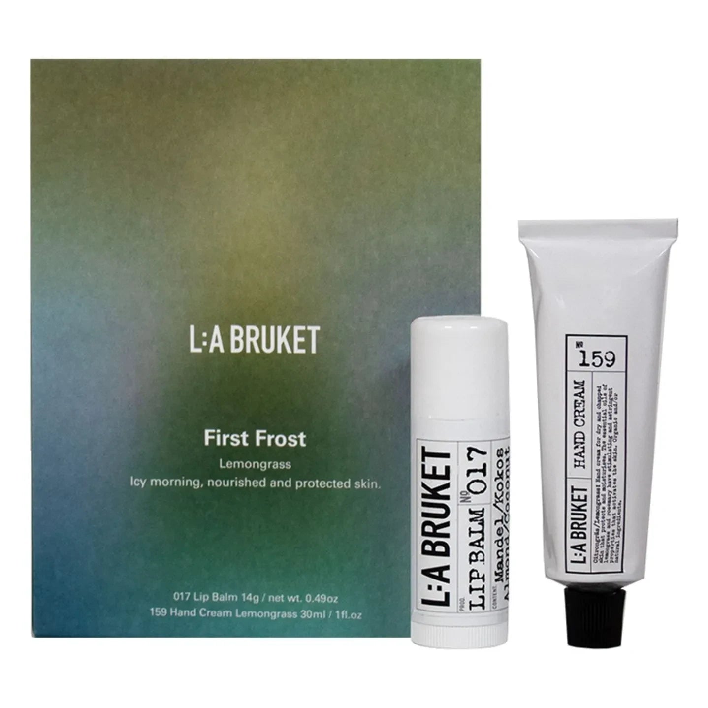 L:A BRUKET - First Frost Set - Zitronengras