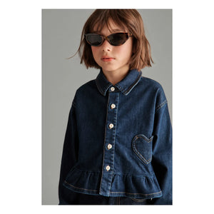 Mipounet - Love Denim Hemd | Dunkelblau