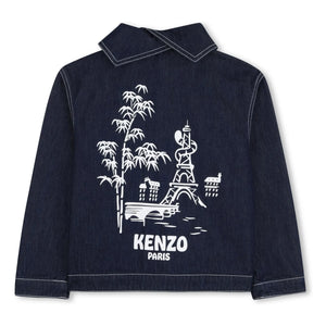 Kenzo - Kenzo Garden Denim Jacke | Dunkelblau