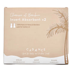 Cadaence – Schwimmwindeleinlagen – 2er-Set | Grau
