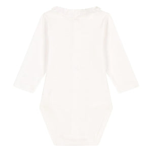 Petit Bateau - Weißer Body-Kragen