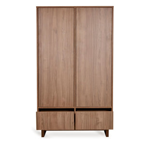 Quax - Kyo Kleiderschrank | Walnuss