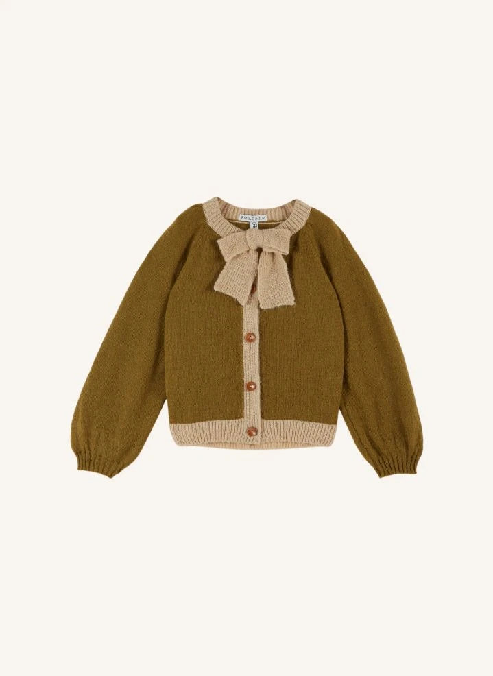 Emile et Ida - Wollknoten-Cardigan | Karamel