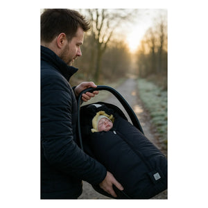 Kaiser - Universal Fußsack für Naadja Babyschale | Schwarz