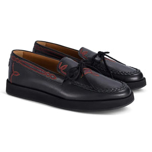 Socque Paris – Totem Lederslipper | Schwarz
