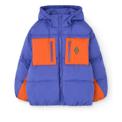 The Animals Observatory - Roadrunner Colorblock Geri Dönüştürülmüş Elyaf Ceket | Mor