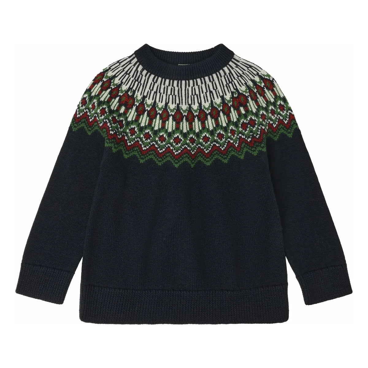 FUB - Lambswool-Pullover | Marineblau