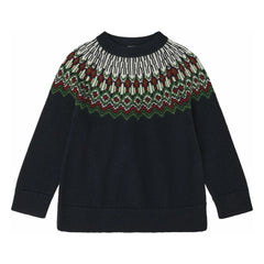 FUB - Lambswool Kazak | Lacivert