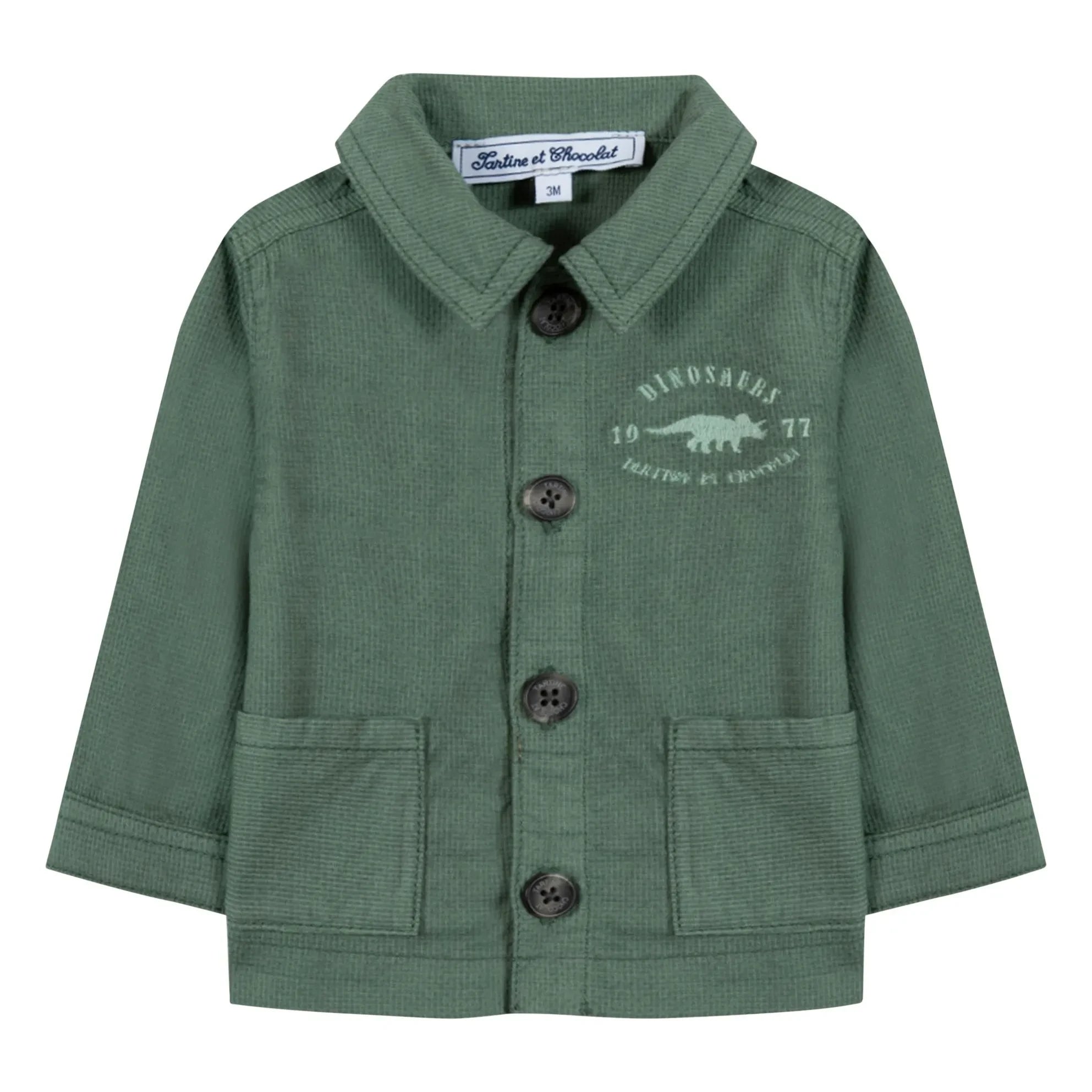 Tartine et Chocolat - Dino-Jacke | Khaki