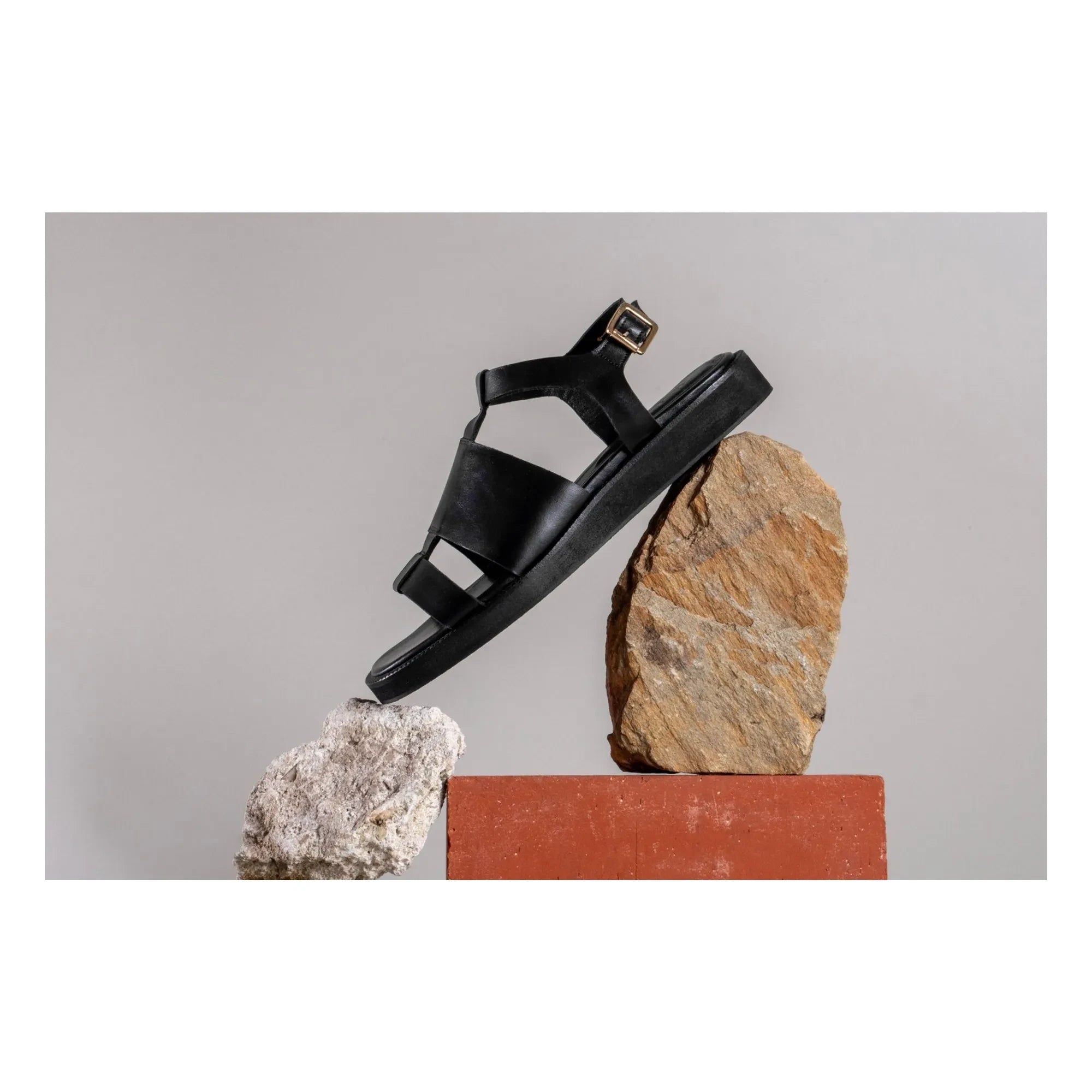 Anthology Paris - Reana Mic Oxford Sandalen | Schwarz