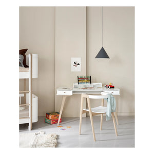 Oliver Furniture - Ahşap Masa ve Sandalye, 66 cm | Beyaz