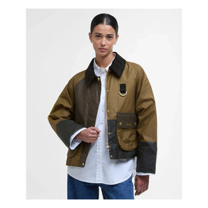 Barbour - Alma Waxed Jacket | Khaki