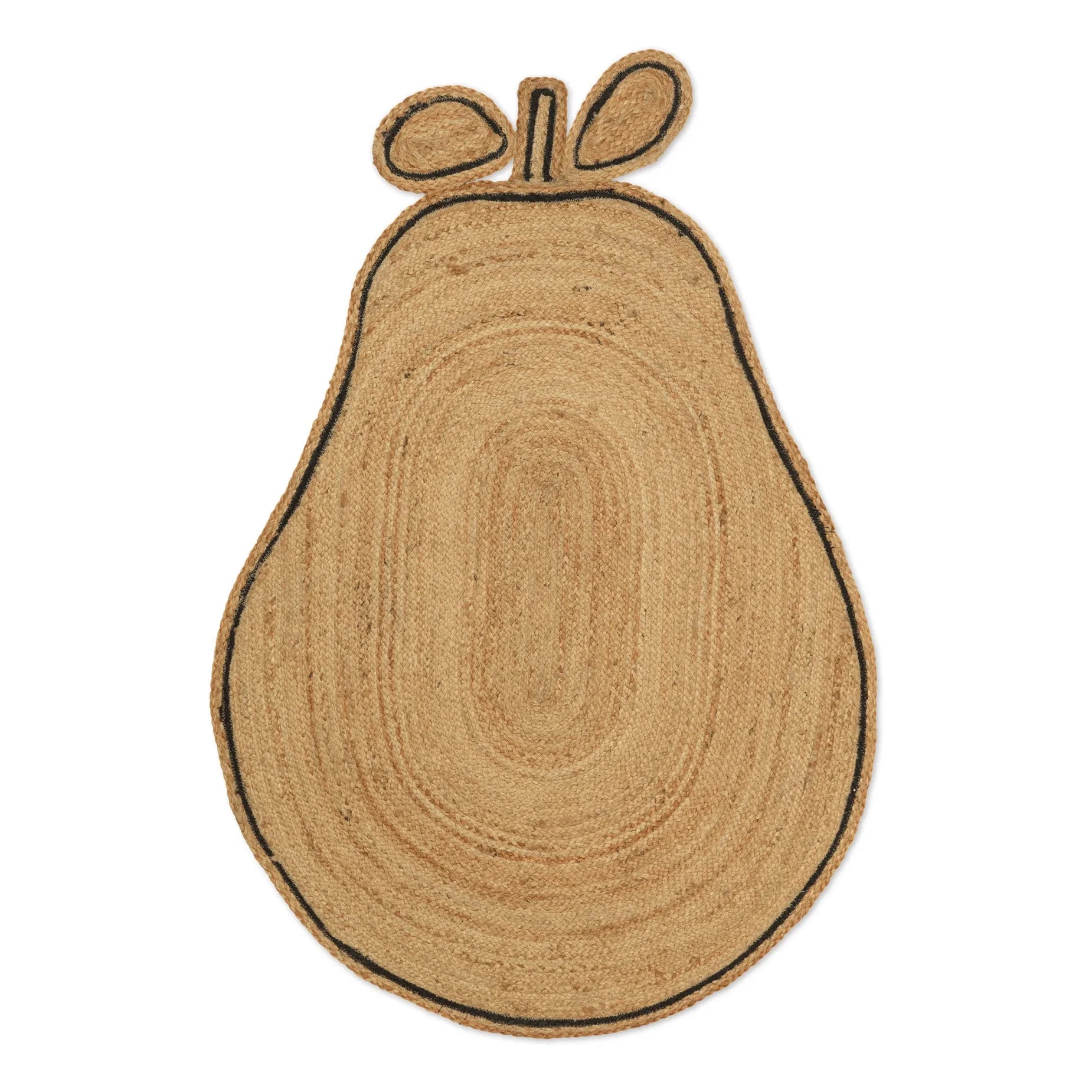 Ferm Living Kids - Birnen-Juteteppich