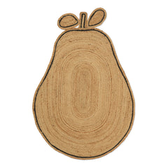 Ferm Living Kids - Birnen-Juteteppich
