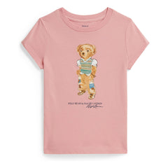 Ralph Lauren - Bear Jersey T-shirt | Pudra pembesi
