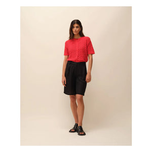 Nitah - Myriam Bermuda-Shorts | Schwarz