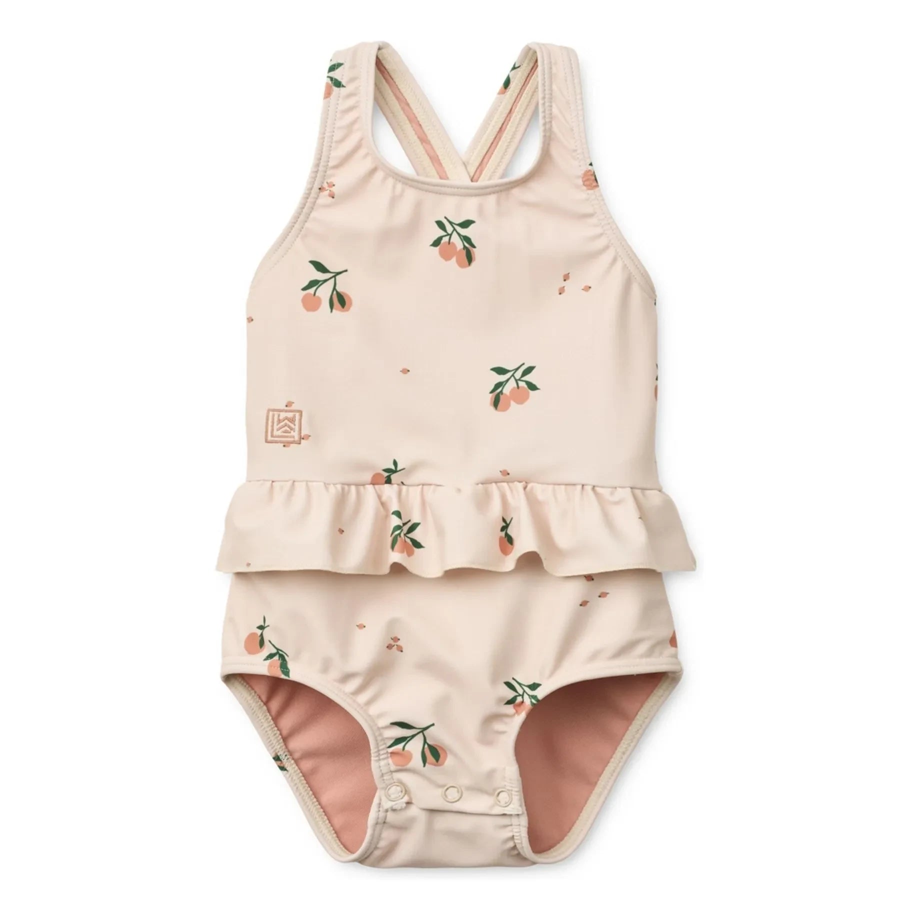Liewood - Amara Pfirsich Recycelte Faser Baby Badeanzug | Hellrosa