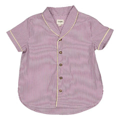 Loir - Gestreiftes Paco-Hemd | Lila