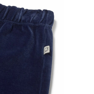 Cozmo - Goik Samt-Hose aus Bio-Baumwolle | Marineblau