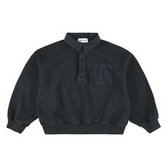 Morley - Zurich Polo Yaka Sweatshirt | Koyu Mavi