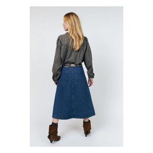 Lollys Laundry - Lennon Denim Pamuk Etek | Mavi