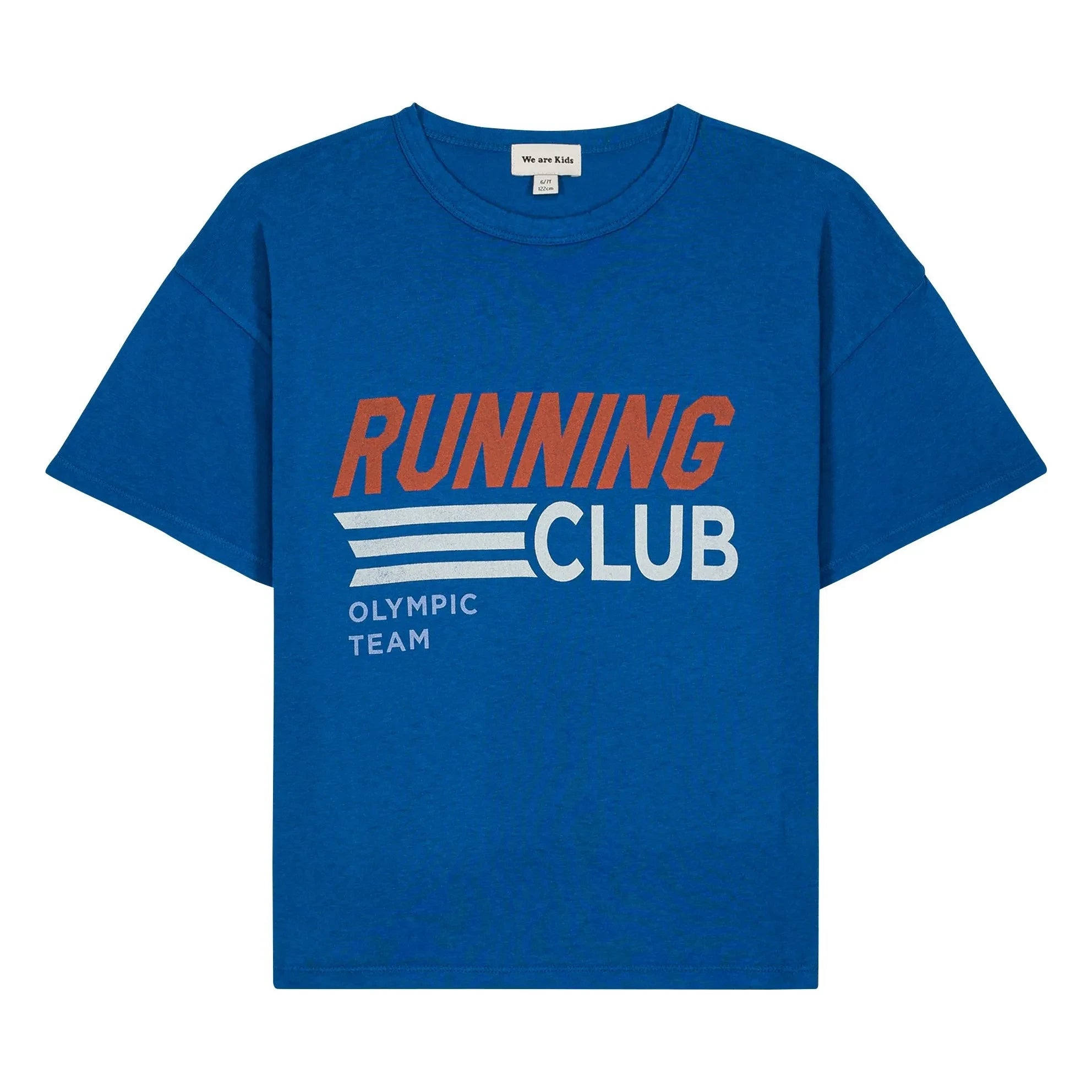 We Are Kids - Dylan Running Club Organic Cotton T-Shirt | Dunkelblau