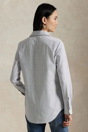 Polo Ralph Lauren Damen Baumwolle Elasthan Bluse