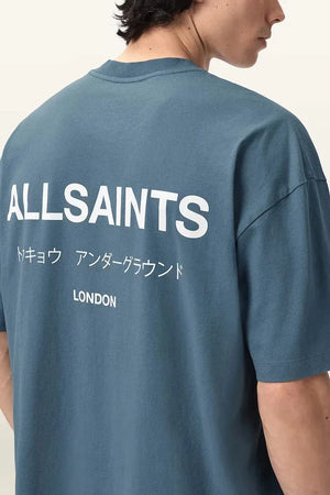 AllSaints Herren Baumwoll Oversize T-Shirt