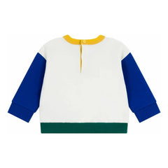 Petit Bateau – Farbblock-Sweatshirt | Ecru