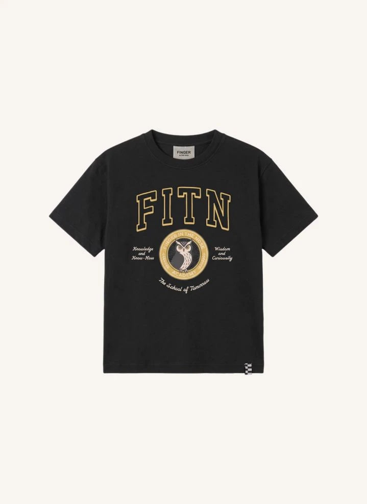 Finger in der Nase - Filo T-Shirt | Schwarz