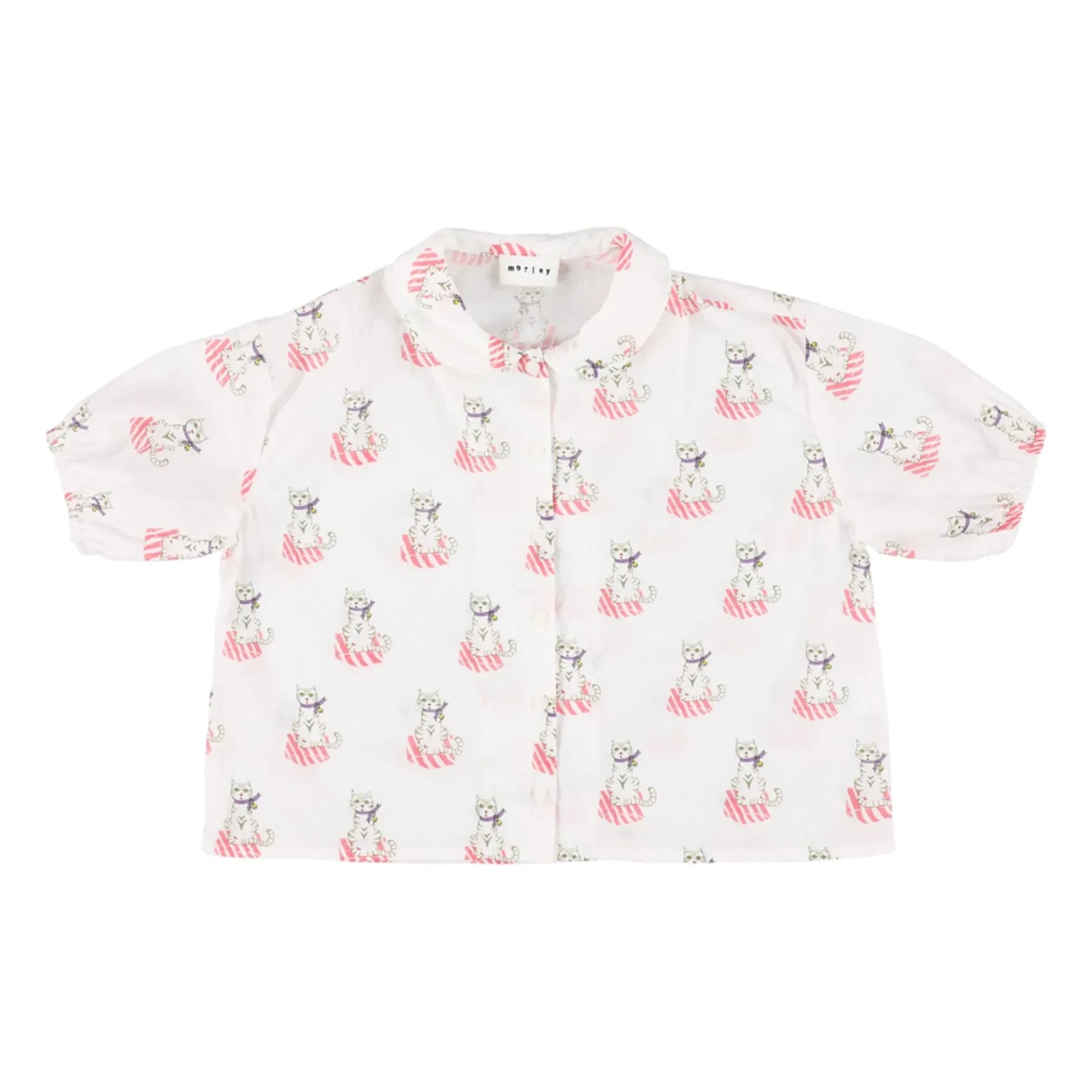 Morley - Xanon Cats Bluse | Weiß
