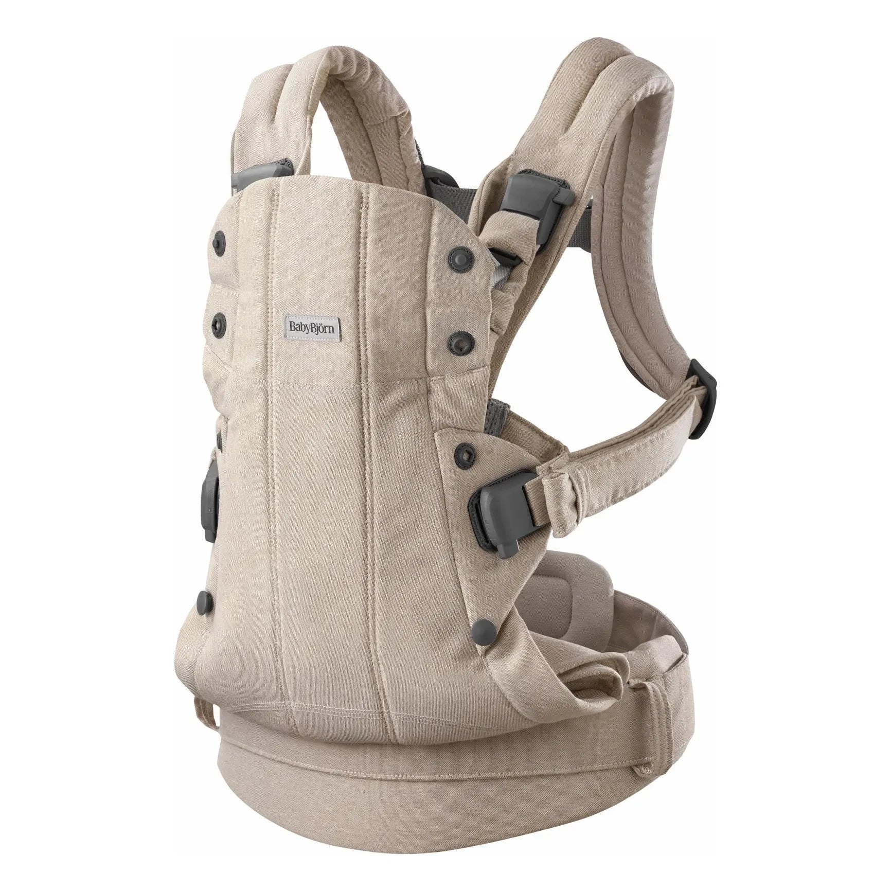 BabyBjörn - Harmony Babytrage aus meliertem Webjersey | Beige