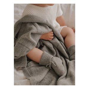 Main Sauvage - Alpaka-Hausschuhe | Grau