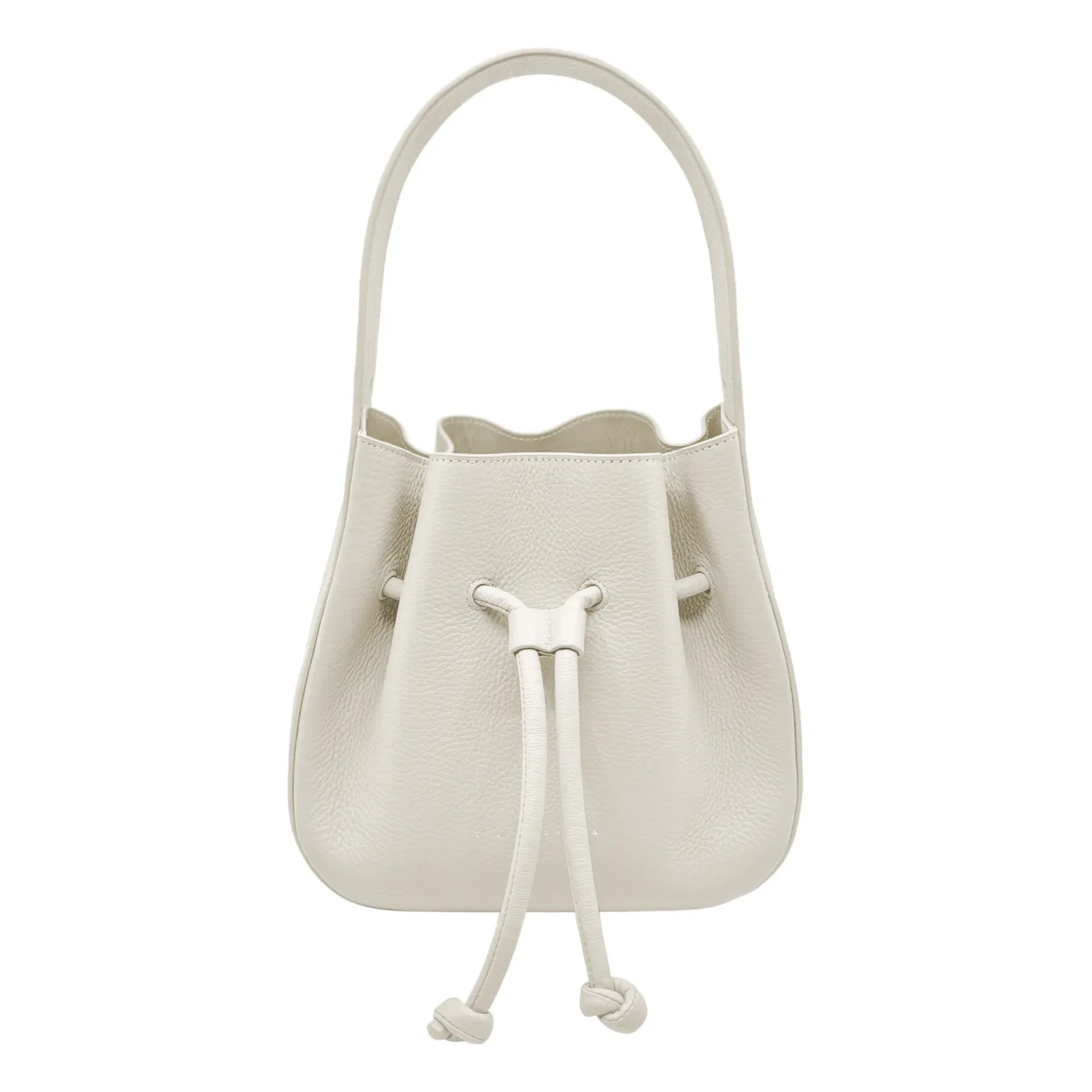 Studio Amélia - Geraffte Mini-Tasche | Grau