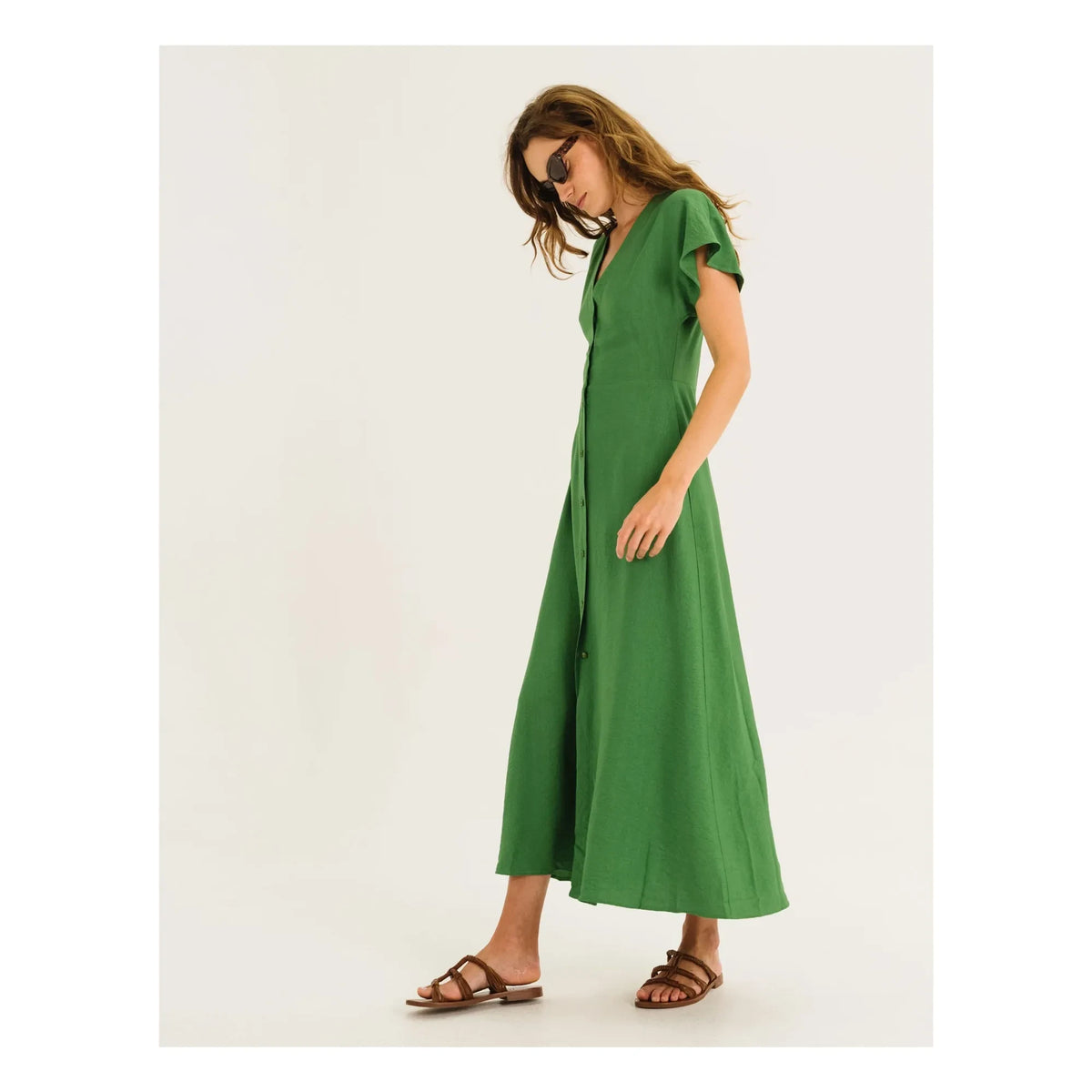 Tinsels - Ezza Kleid | Grün