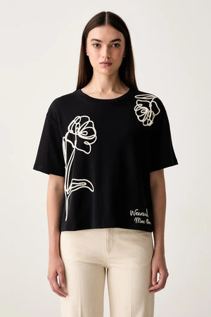 Weekend Max Mara Kadın Pamuk Tişört WKDSALA