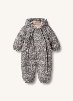 Wheat - Edem Stepp-Overall aus recycelten Fasern mit Blumenmuster | Blassrosa