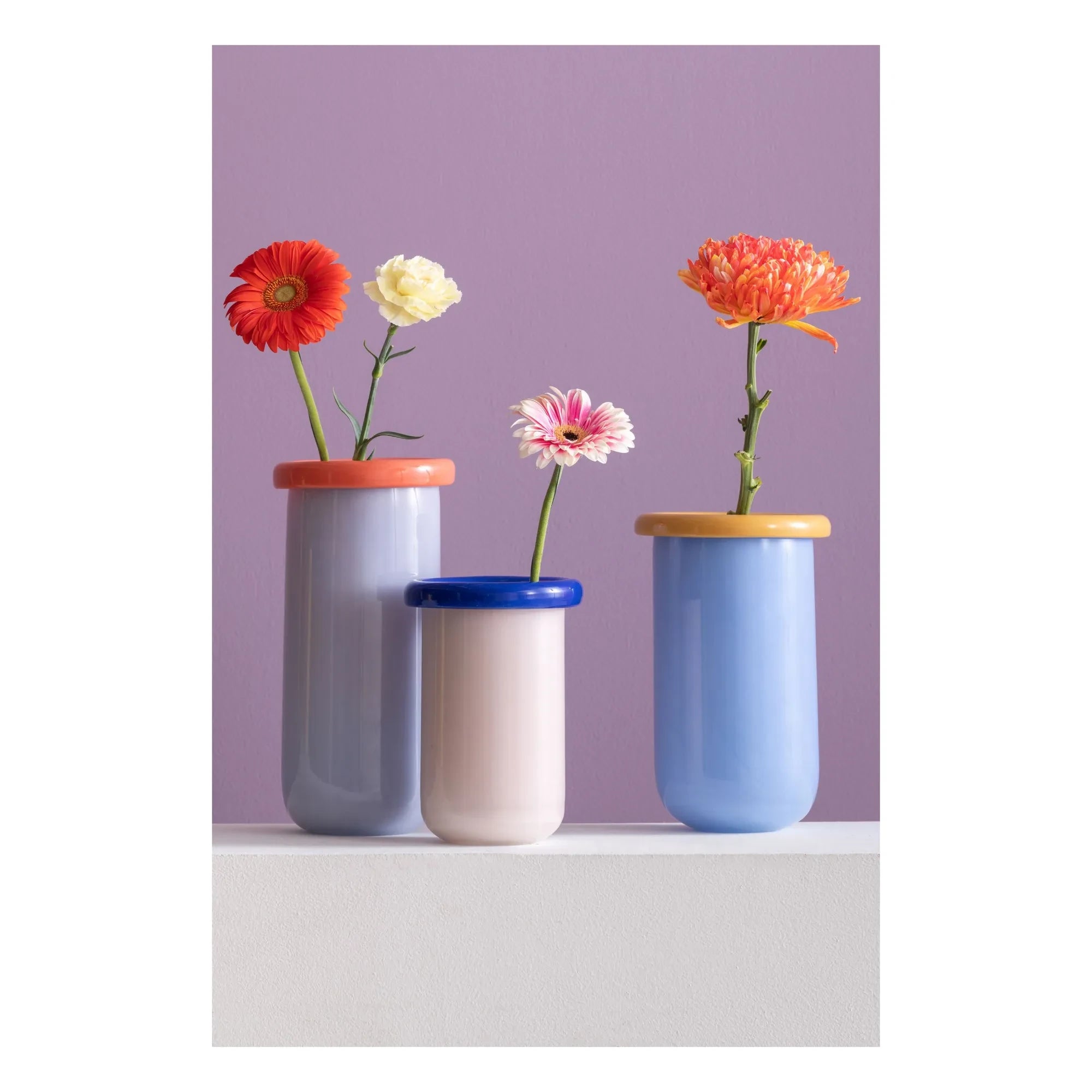 Present Time - Plegado Vase | Rosa