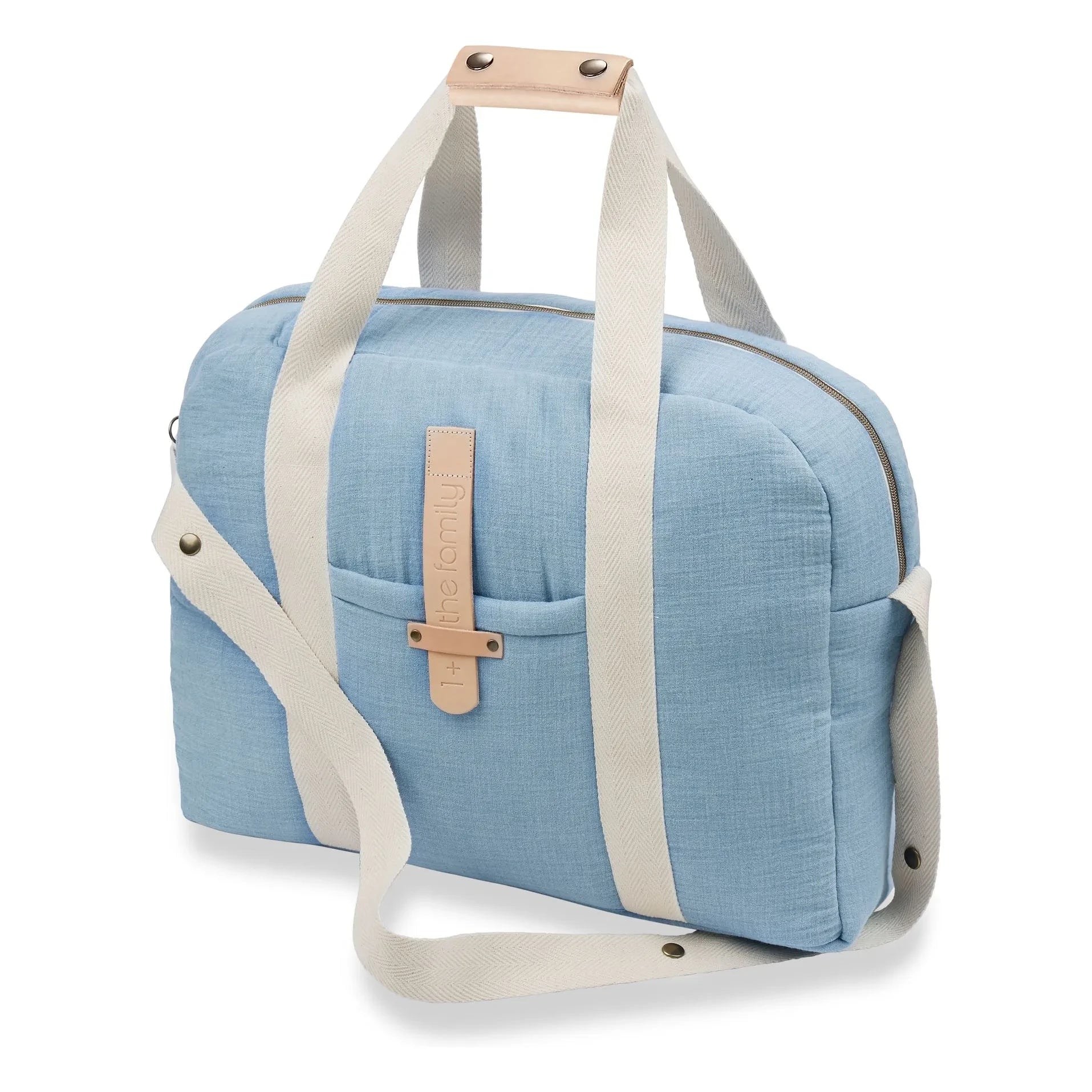 1+ in the family - Wickeltasche | Denim Blau