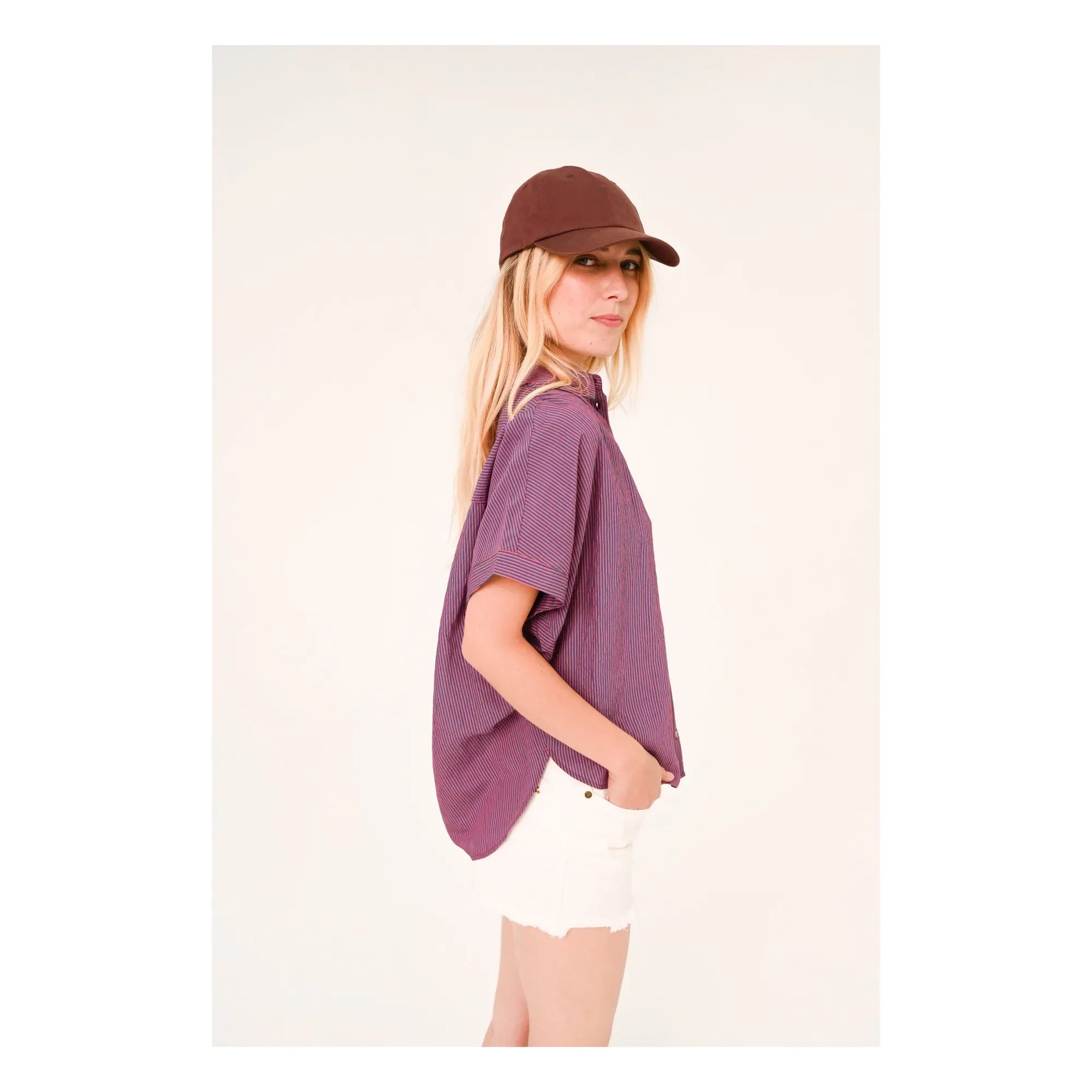 Sacrécoeur - Louisa Safi Bluse | Plum