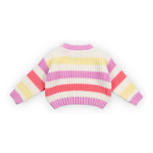 the new society - Celosia Gestreifter Pullover | Lavendel
