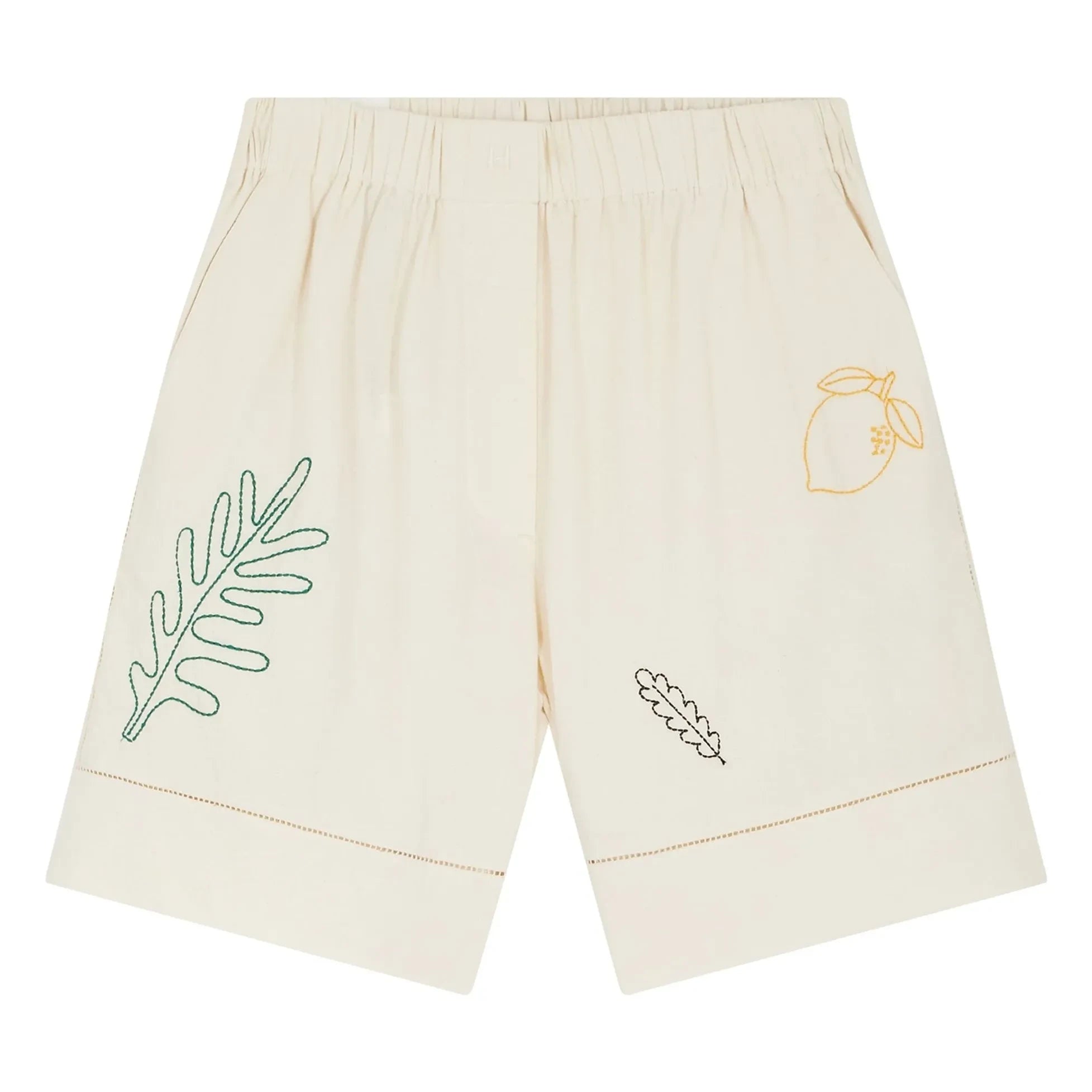 Leon & Harper - Quiwi Shorts aus Bio-Baumwolle | Ecru