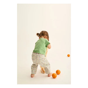 Cozmo - Atena Hose mit Blumenmuster | Ecru