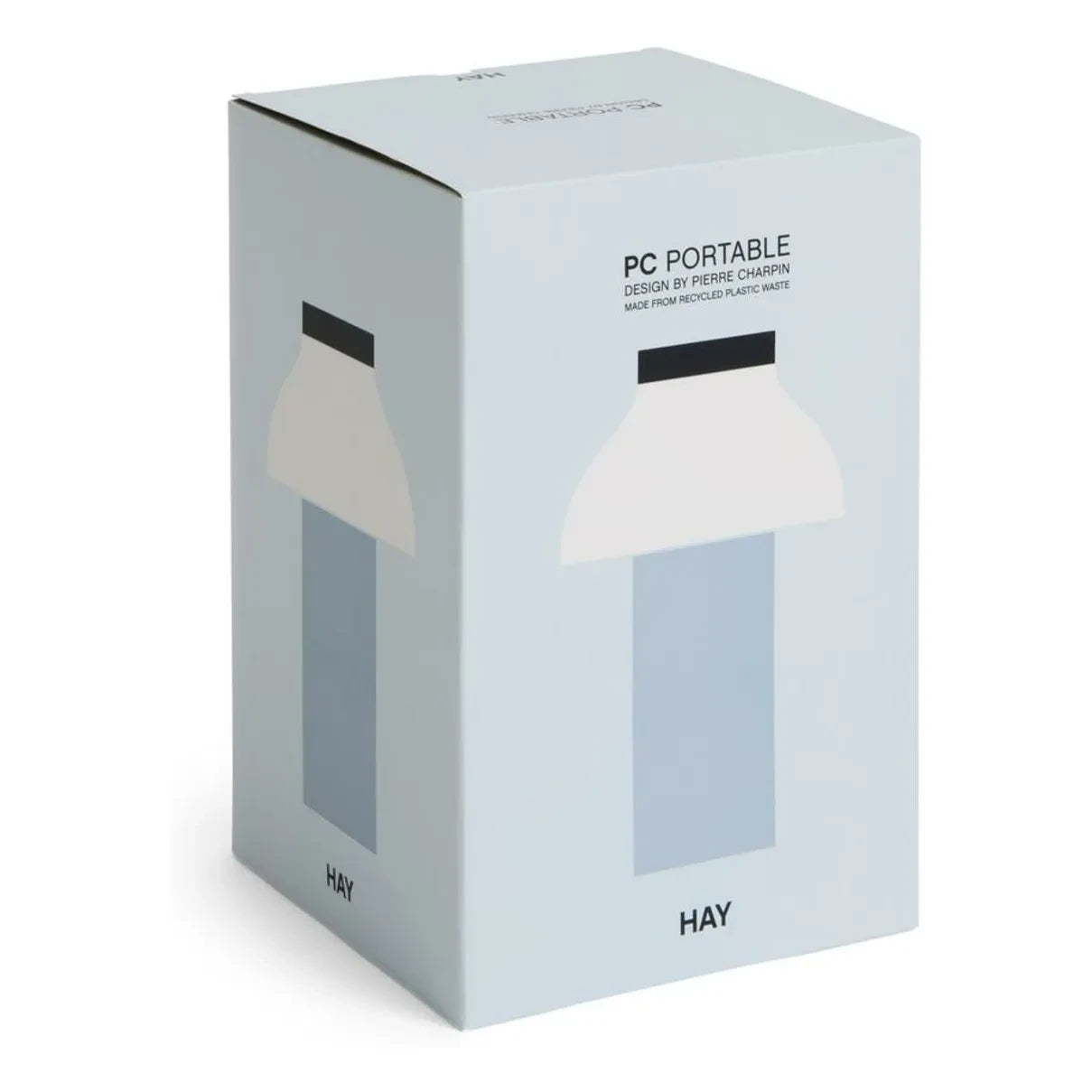 Hay - PC No 2 kabellose Tischleuchte | Hellblau
