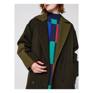 Bobo Choses - Langer Wollmantel - Damenkollektion | Khaki