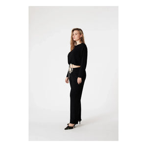 Icone - Elise Pyjama-Oberteil | Schwarz