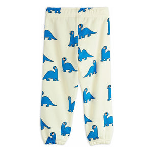 Mini Rodini - Dinos Bio-Baumwoll-Jogginghose | Ecru