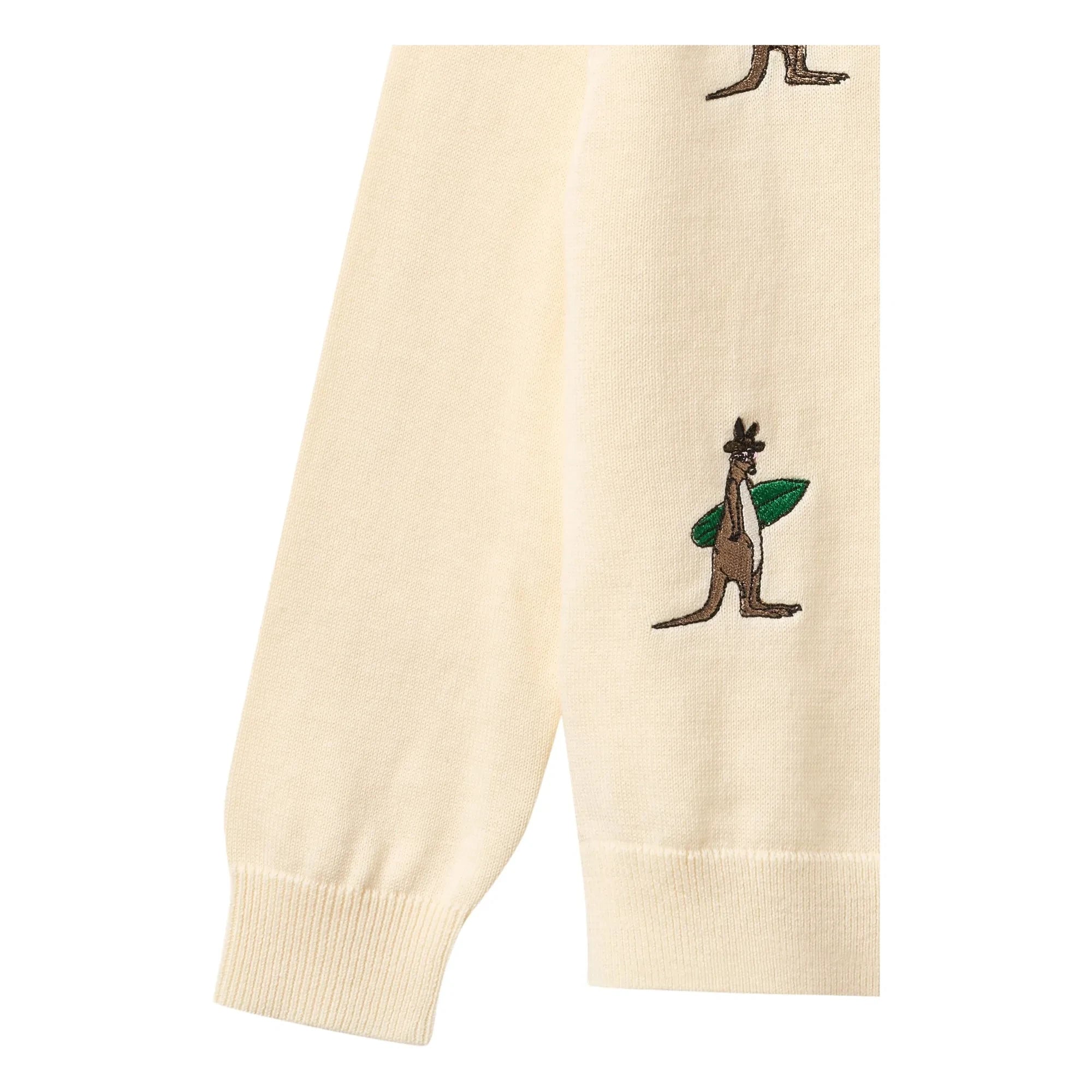 Copenhagen Colors - Kangaroos Pullover aus Bio-Baumwolle | Creme